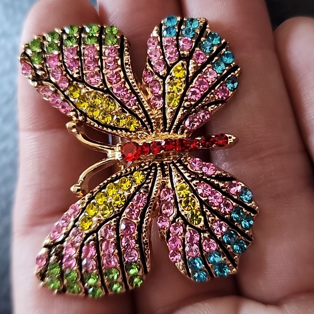 Butterfly brooch